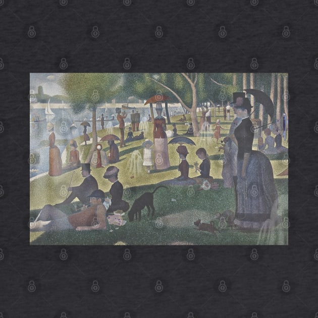 Seurat Haunted Sunday by Paranormal Merch